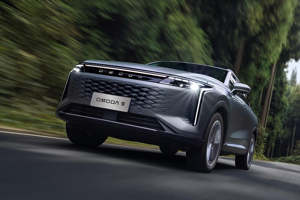 Omoda9 - Dizajn exteriéru